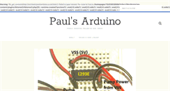 Desktop Screenshot of paulsarduino.co.uk